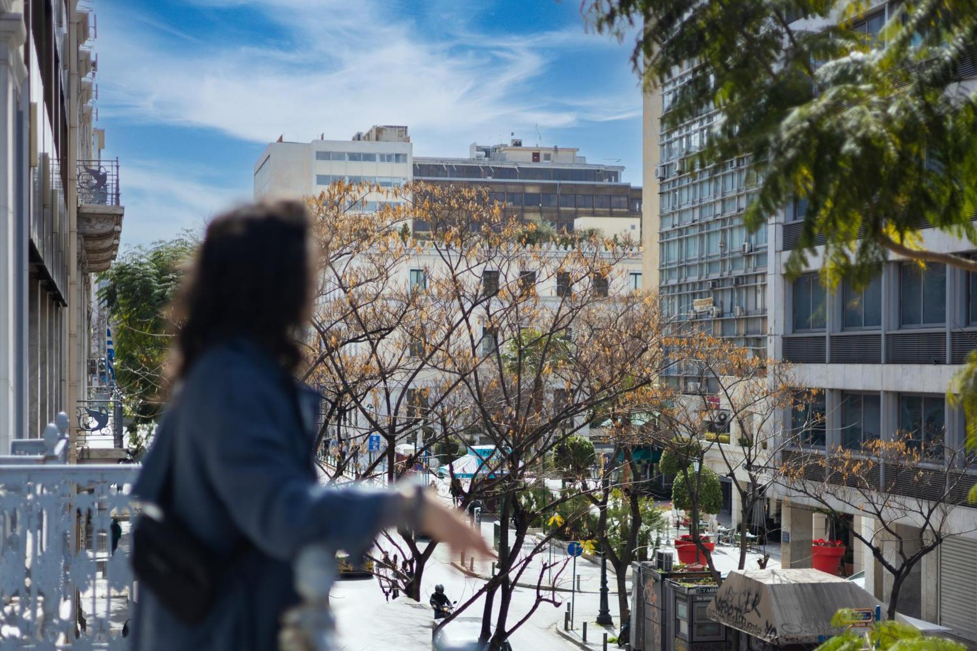 Hotel Soho Athinas 60 Athen Exterior foto
